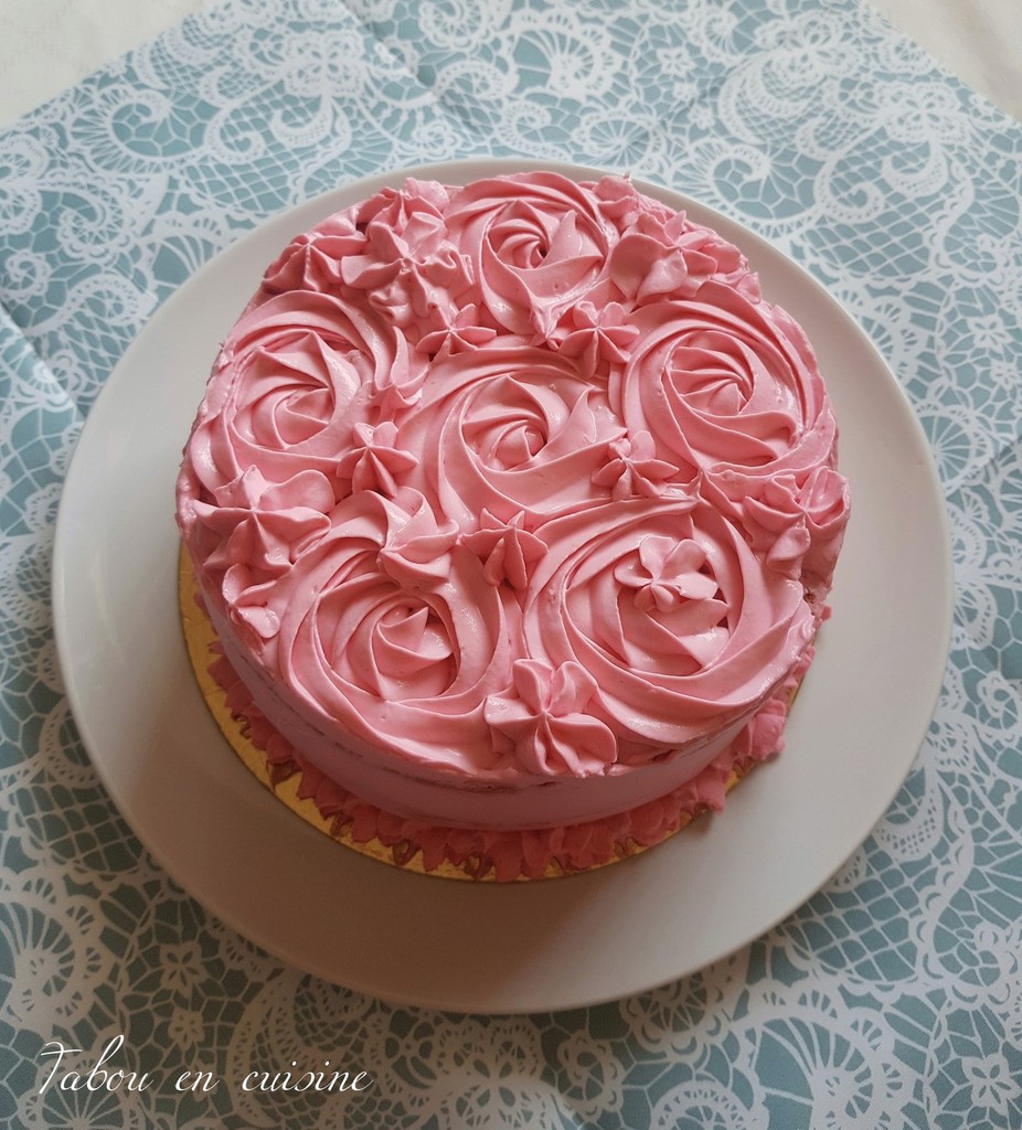 Rose gâteaux