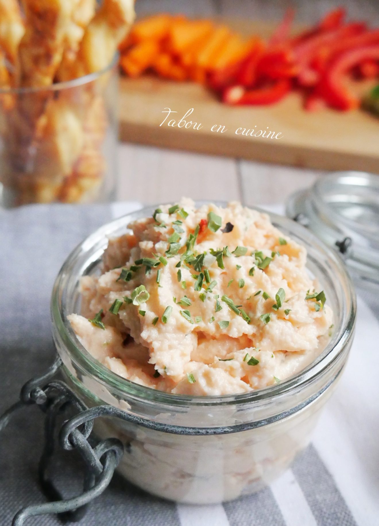 Rillettes De Saumon Fum Au Boursin Chalote Et Ciboulette Tabou En